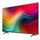 Телевизор LG 50NANO81T3A, 50" 4K HDR Smart Nano Cell TV, 3840x2160, DVB-T2/C/S2, AI Alpha 5 Gen7, HDR 10 PRO, webOS 24, ThinQ AI, WiFi, Clear Voice, AI Upscaling, Bluetooth, Hdmi, CI, LAN, AirPlay2, SPDIF, 2 Pole stand, Titan