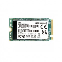Твърд диск Transcend 2TB, M.2 2242, PCIe Gen3x4, NVMe, 3D TLC, DRAM-less - Офис техника