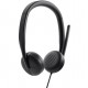 Слушалки Dell Wired Headset WH3024 + Dell Wired Headset Ear Cushions - HE324