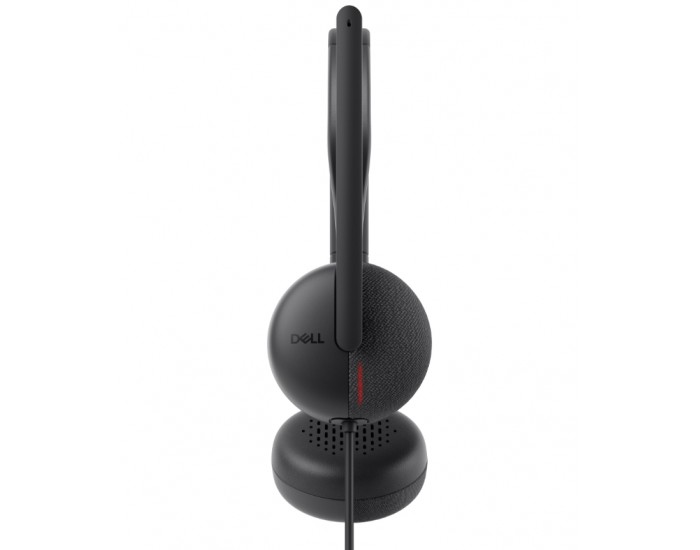 Слушалки Dell Wired Headset WH3024 + Dell Wired Headset Ear Cushions - HE324
