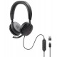 Слушалки Dell Pro Wired ANC Headset WH5024 + Dell Pro Wired / Wireless Headset Ear Cushions - HE524