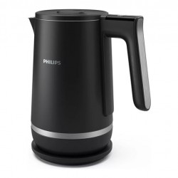 PHILIPS Double Walled Kettle Series 7000 1.7 liter function Keep warm black - Малки домакински уреди