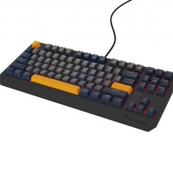 Клавиатура Genesis Gaming Keyboard Thor 230 TKL Naval Blue Negative US RGB Mechanical Outemu Panda - Клавиатури, Мишки и Падове