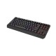 Клавиатура Genesis Gaming Keyboard Thor 230 TKL Wireless US Black RGB Mechanical Outemu Silent Lemon