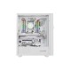 Кутия за компютър Genesis PC Case DIAXID 605 RGB Mini Tower Window, White Кутия за компютър Genesis PC Case DIAXID 605 RGB Mini Tower Window, White