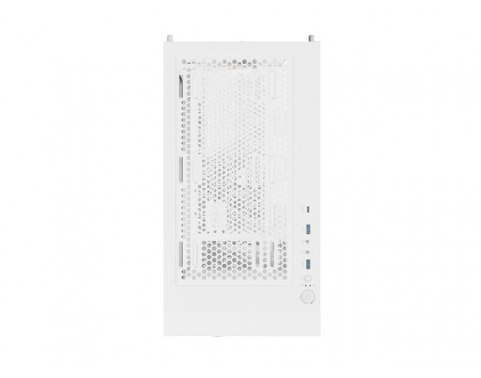 Кутия за компютър Genesis PC Case DIAXID 605 RGB Mini Tower Window, White Кутия за компютър Genesis PC Case DIAXID 605 RGB Mini Tower Window, White