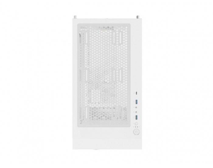 Кутия за компютър Genesis PC Case DIAXID 605 RGB Mini Tower Window, White Кутия за компютър Genesis PC Case DIAXID 605 RGB Mini Tower Window, White