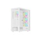 Кутия за компютър Genesis PC Case DIAXID 605 RGB Mini Tower Window, White Кутия за компютър Genesis PC Case DIAXID 605 RGB Mini Tower Window, White