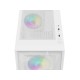 Кутия за компютър Genesis PC Case DIAXID 605 RGB Mini Tower Window, White Кутия за компютър Genesis PC Case DIAXID 605 RGB Mini Tower Window, White