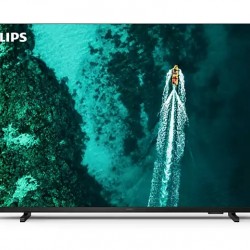 Телевизор Philips 50PUS7409/12, 50" 4K UHD LED, 3840x2160, DVB-T/T2/T2-HD/C/S/S2, 60Hz, Pixel Precise UHD, HDR+, Google TV, Dolby Atmos, VRR, 3*HDMI, 2*USB, 802.11ac, 20W RMS, Black - Офис техника