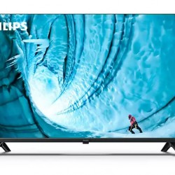 Телевизор Philips, 32" 32PHS6009/12, DLED, HD, LED 1280x720, DVB-T/T2/T2-HD/C/S/S2, HDR 10, HLG, Titan OS, Pixel Plus HD, HDMI*3, USB*2, WiFi 4, 802.11n, 10W RMS, Black - Офис техника