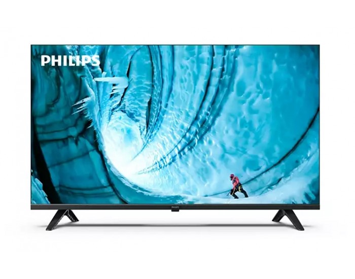 Телевизор Philips, 32" 32PHS6009/12, DLED, HD, LED 1280x720, DVB-T/T2/T2-HD/C/S/S2, HDR 10, HLG, Titan OS, Pixel Plus HD, HDMI*3, USB*2, WiFi 4, 802.11n, 10W RMS, Black