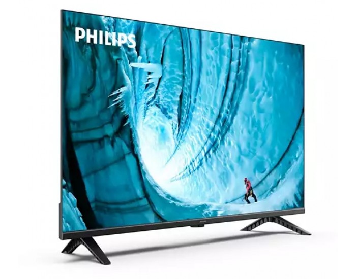 Телевизор Philips, 32" 32PHS6009/12, DLED, HD, LED 1280x720, DVB-T/T2/T2-HD/C/S/S2, HDR 10, HLG, Titan OS, Pixel Plus HD, HDMI*3, USB*2, WiFi 4, 802.11n, 10W RMS, Black