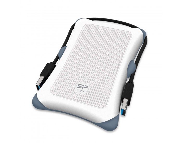 SILICON POWER External HDD Armor A30 2.5inch 1TB USB 3.0 Anti-shock White SILICON POWER External HDD Armor A30 2.5inch 1TB USB 3.0 Anti-shock White