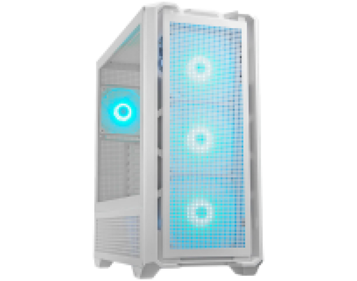 COUGAR Case MX600 RGB White, Full Tower, Mini ITX/Micro ATX / ATX / CEB / E-ATX, Type-C, USB 3.0 x 2, USB 2.0 x 1,4 Pole Headset Audio Jack, RGB Button, 120mm ARGB fan, Tempered glass, 235 x 515 x 478 (mm) COUGAR Case MX600 RGB White, Full Tower, Mini ITX/Micro ATX / ATX / CEB / E-ATX, Type-C, USB 3.0 x 2, USB 2.0 x 1,4 Pole Headset Audio Jack, RGB Button, 120mm ARGB fan, Tempered glass, 235 x 515 x 478 (mm)