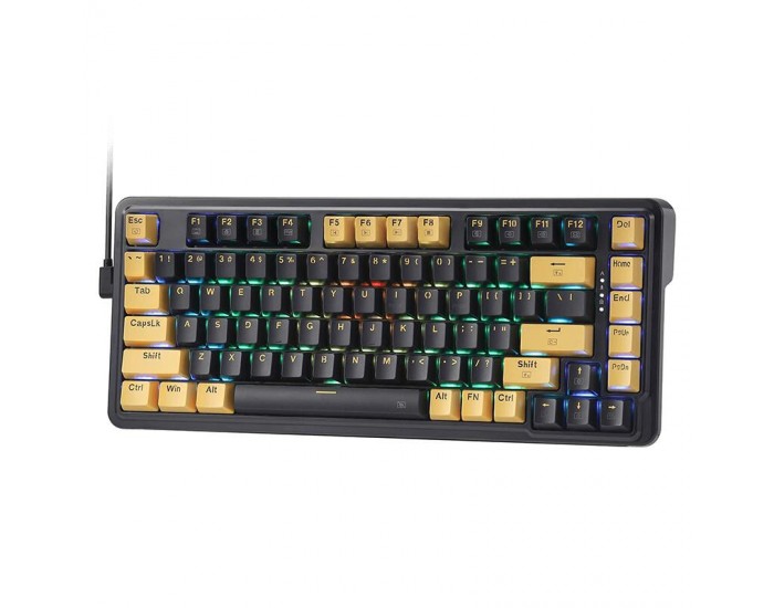 Механична гейминг клавиатура Redragon Elf PBT - черна