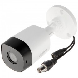 Dahua HDCVI camera 2MP, Bullet, Day&Night, 1/2.7" CMOS, 1920×1080 Effective Pixels, 30fps@1080P, Focal Length 3.6mm, View angle 93°, IR distance up to 20m, 0.04Lux/F1.85, 0Lux IR on, Outdoor installation IP 67, 12V DC, max 2.7W - Видеонаблюдение