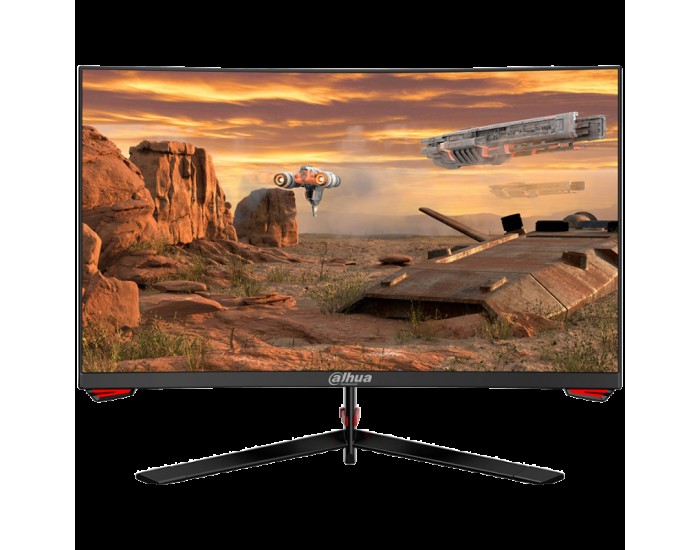 Dahua LM27-E230C Gaming Monitor 27" FHD (1920x1080) VA, 165Hz, 99% sRGB, 16:9, 4000:1, 178°/178°, 1ms, VESA, 1x DP 1.2, 2x HDMI 1.4, 1x Audio out, DC 12V 3A Dahua LM27-E230C Gaming Monitor 27" FHD (1920x1080) VA, 165Hz, 99% sRGB, 16:9, 4000:1, 178°/178°, 1ms, VESA, 1x DP 1.2, 2x HDMI 1.4, 1x Audio out, DC 12V 3A