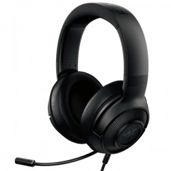 Геймърски слушалки Razer Kraken X Lite с микрофон (за PC, PS4, Xbox One) - черни - Слушалки, Микрофони и Уеб Камери