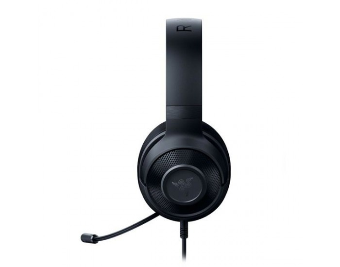Геймърски слушалки Razer Kraken X Lite с микрофон (за PC, PS4, Xbox One) - черни