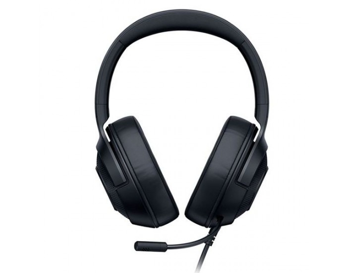Геймърски слушалки Razer Kraken X Lite с микрофон (за PC, PS4, Xbox One) - черни