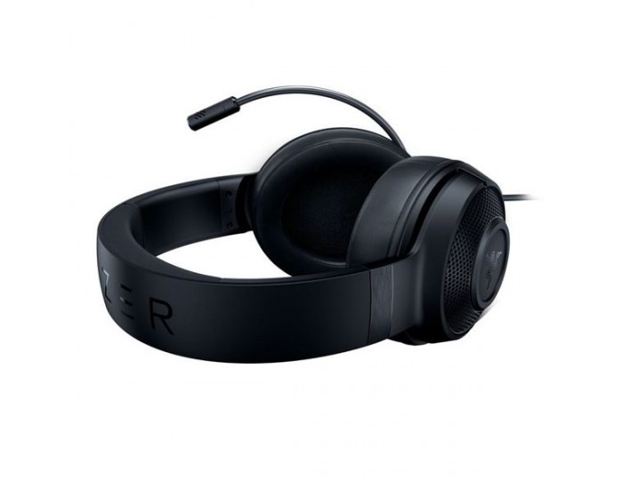 Геймърски слушалки Razer Kraken X Lite с микрофон (за PC, PS4, Xbox One) - черни