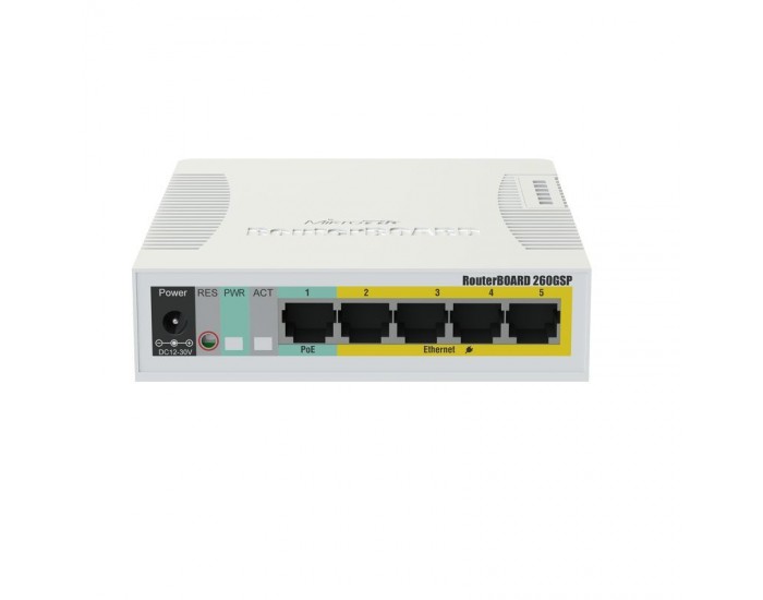 Комутатор Mikrotik RB260GSP