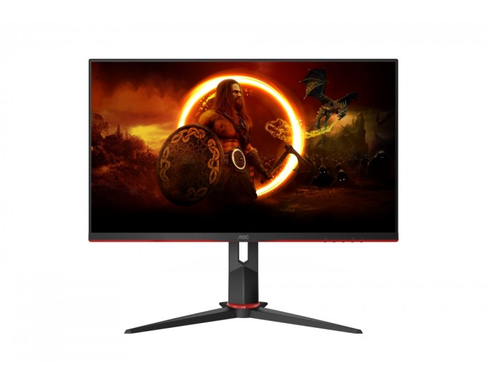 Монитор AOC 27G2ZN3/BK, 27" VA WLED, 1920x1080@280Hz, 1ms GtG, 0.5ms MPRT, 300cd m/2, 3000:1, 80M:1 DCR, Adaptive Sync, FlickerFree, Low Blue Mode, Tilt, Height Adjust, Pivot, Swivel, 2xHDMI, DP