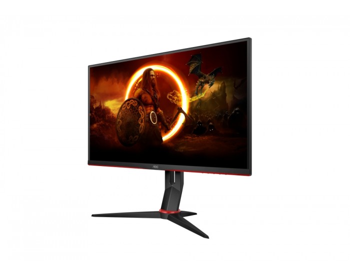 Монитор AOC 27G2ZN3/BK, 27" VA WLED, 1920x1080@280Hz, 1ms GtG, 0.5ms MPRT, 300cd m/2, 3000:1, 80M:1 DCR, Adaptive Sync, FlickerFree, Low Blue Mode, Tilt, Height Adjust, Pivot, Swivel, 2xHDMI, DP