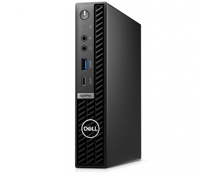 Настолен компютър Dell OptiPlex 7020 MFF Plus, Intel Core i5-14500 vPro (24MB cache, 14 cores, up to 5.0 GHz Turbo), 1 X 16GB DDR5, 5600, 512GB SSD PCIe M.2, Integrated Graphics, Wi-Fi 6E, Bulgarian Keyboard&Mouse, Ubuntu, 3Y PS Настолен компютър Dell OptiPlex 7020 MFF Plus, Intel Core i5-14500 vPro (24MB cache, 14 cores, up to 5.0 GHz Turbo), 1 X 16GB DDR5, 5600, 512GB SSD PCIe M.2, Integrated Graphics, Wi-Fi 6E, Bulgarian Keyboard&Mouse, Ubuntu, 3Y PS