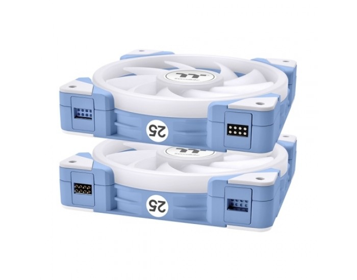 Вентилатор Thermaltake SWAFAN EX12 ARGB PC Cooling Fan TT Premium Edition 3 Fan Pack Hydrangea Blue ( 25th Anniversary Edition ) Вентилатор Thermaltake SWAFAN EX12 ARGB PC Cooling Fan TT Premium Edition 3 Fan Pack Hydrangea Blue ( 25th Anniversary Edition )