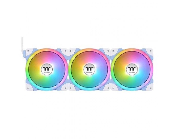 Вентилатор Thermaltake SWAFAN EX12 ARGB PC Cooling Fan TT Premium Edition 3 Fan Pack Hydrangea Blue ( 25th Anniversary Edition ) Вентилатор Thermaltake SWAFAN EX12 ARGB PC Cooling Fan TT Premium Edition 3 Fan Pack Hydrangea Blue ( 25th Anniversary Edition )