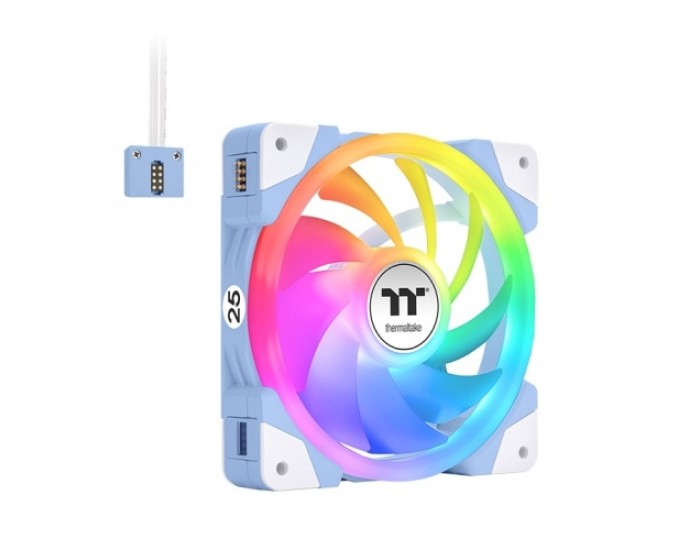 Вентилатор Thermaltake SWAFAN EX12 ARGB PC Cooling Fan TT Premium Edition 3 Fan Pack Hydrangea Blue ( 25th Anniversary Edition ) Вентилатор Thermaltake SWAFAN EX12 ARGB PC Cooling Fan TT Premium Edition 3 Fan Pack Hydrangea Blue ( 25th Anniversary Edition )