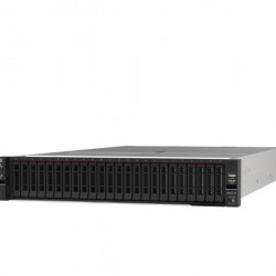 Сървър Lenovo ThinkSystem SR650 V3, Xeon Silver 4509Y (8C 2.6GHz 22.5MB Cache/125W), 32GB (1x32GB, 4800MHz 1Rx4 DDR5 RDIMM), 8 SAS/SATA, 9350-8i, 1x1100W Titanium, 5 Standard Fans, XCC2 Platinum, Toolless V2 Rails - Офис техника