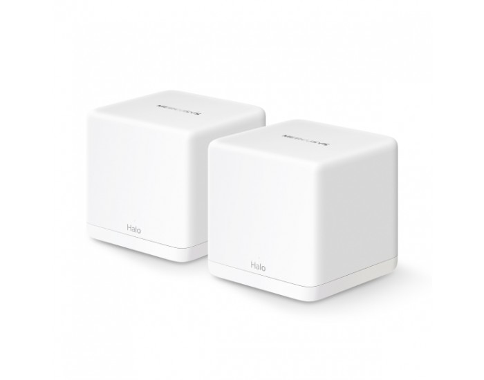 Безжична Wi-Fi 6 Mesh система Mercusys Halo H60X(2-pack) AX1500