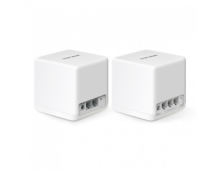 Безжична Wi-Fi 6 Mesh система Mercusys Halo H60X(2-pack) AX1500