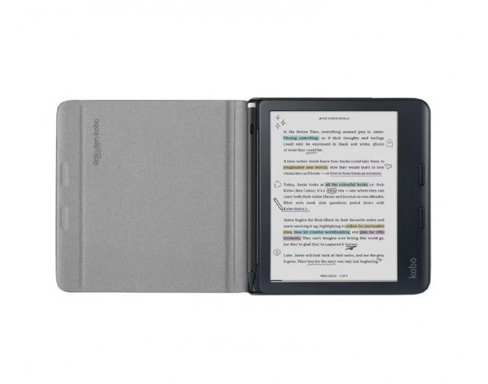 Калъф Kobo Libra Colour Notebook SleepCover Case Black