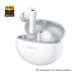 Слушалки Huawei FreeBuds 6i White - Слушалки, Микрофони и Уеб Камери