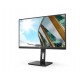 Монитор AOC 27P2Q, 27" IPS WLED, 1920x1080@75Hz, 4ms GtG, 300cd m/2, 1000:1, 50M:1 DCR, Adaptive Sync, FlickerFree, Low Blue Light, 2Wx2, Tilt, Height Adjust, Pivot, Swivel, D-SUB, DVI, HDMI, DP, USB hub