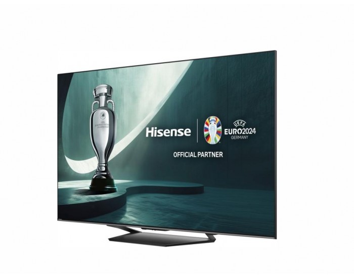 Телевизор Hisense 55" U7NQ, 4K Ultra HD 3840x2160, ULED, FALD, Quantum Dot, 144Hz, IPS, HDR 10+, HLG, Dolby Vision IQ, Dolby Atmos, Smart TV, WiFi 5GHz, WiFi Direct, BT, Anyview Cast, 4xHDMI, 2xUSB, LAN, CI+, DVB-T2/C/S2, Black Телевизор Hisense 55" U7NQ, 4K Ultra HD 3840x2160, ULED, FALD, Quantum Dot, 144Hz, IPS, HDR 10+, HLG, Dolby Vision IQ, Dolby Atmos, Smart TV, WiFi 5GHz, WiFi Direct, BT, Anyview Cast, 4xHDMI, 2xUSB, LAN, CI+, DVB-T2/C/S2, Black