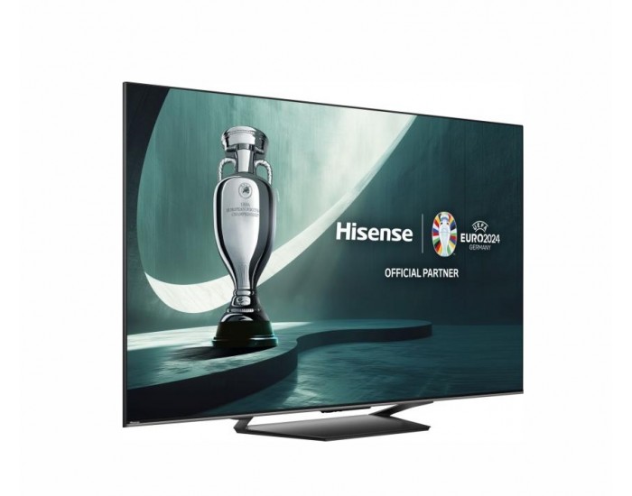 Телевизор Hisense 55" U7NQ, 4K Ultra HD 3840x2160, ULED, FALD, Quantum Dot, 144Hz, IPS, HDR 10+, HLG, Dolby Vision IQ, Dolby Atmos, Smart TV, WiFi 5GHz, WiFi Direct, BT, Anyview Cast, 4xHDMI, 2xUSB, LAN, CI+, DVB-T2/C/S2, Black Телевизор Hisense 55" U7NQ, 4K Ultra HD 3840x2160, ULED, FALD, Quantum Dot, 144Hz, IPS, HDR 10+, HLG, Dolby Vision IQ, Dolby Atmos, Smart TV, WiFi 5GHz, WiFi Direct, BT, Anyview Cast, 4xHDMI, 2xUSB, LAN, CI+, DVB-T2/C/S2, Black