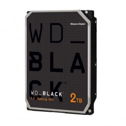 HDD Desktop WD Black (3.5'', 2TB, 64MB, 7200 RPM, SATA 6 Gb/s) - Хард дискове, Карти памет, CD и DVD дискове