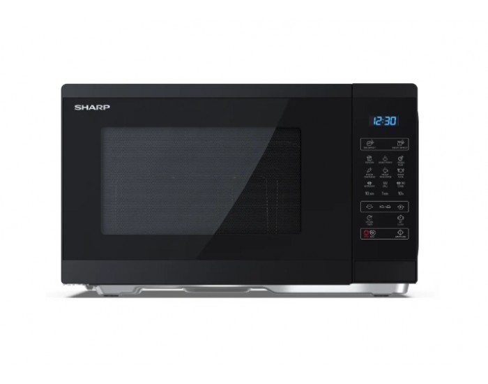 Микровълнова печка Sharp YC-MG252AE-B, Fully Digital, Built-in microwave grill, Grill Power: 1000W, steel/painted grey, 25l, 900 W, Housing Material Microwave-Steel, LED Display Blue, Timer & Clock function, Child lock, Defrost, Cabinet Colour: Black Микровълнова печка Sharp YC-MG252AE-B, Fully Digital, Built-in microwave grill, Grill Power: 1000W, steel/painted grey, 25l, 900 W, Housing Material Microwave-Steel, LED Display Blue, Timer & Clock function, Child lock, Defrost, Cabinet Colour: Black