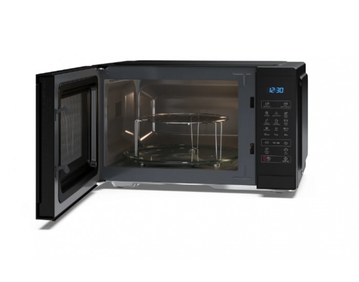 Микровълнова печка Sharp YC-MG252AE-B, Fully Digital, Built-in microwave grill, Grill Power: 1000W, steel/painted grey, 25l, 900 W, Housing Material Microwave-Steel, LED Display Blue, Timer & Clock function, Child lock, Defrost, Cabinet Colour: Black Микровълнова печка Sharp YC-MG252AE-B, Fully Digital, Built-in microwave grill, Grill Power: 1000W, steel/painted grey, 25l, 900 W, Housing Material Microwave-Steel, LED Display Blue, Timer & Clock function, Child lock, Defrost, Cabinet Colour: Black