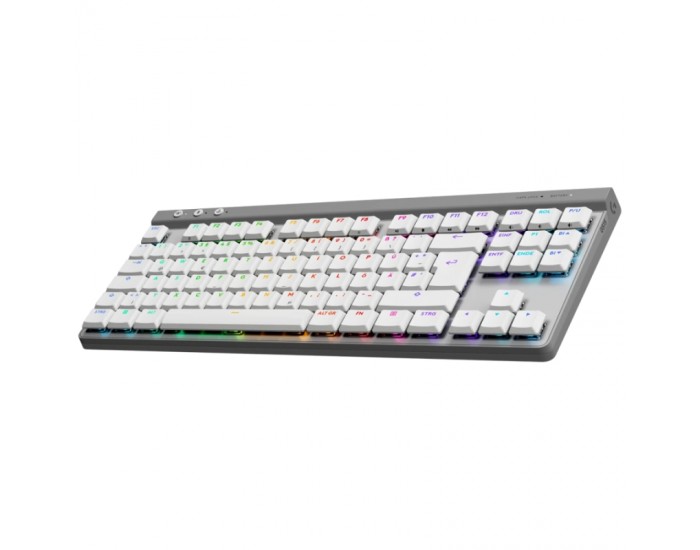 LOGITECH G515 LIGHTSPEED TKL - WHITE - US INT'L - 2.4GHZ/BT- EMEA28i-935 - TACTILE