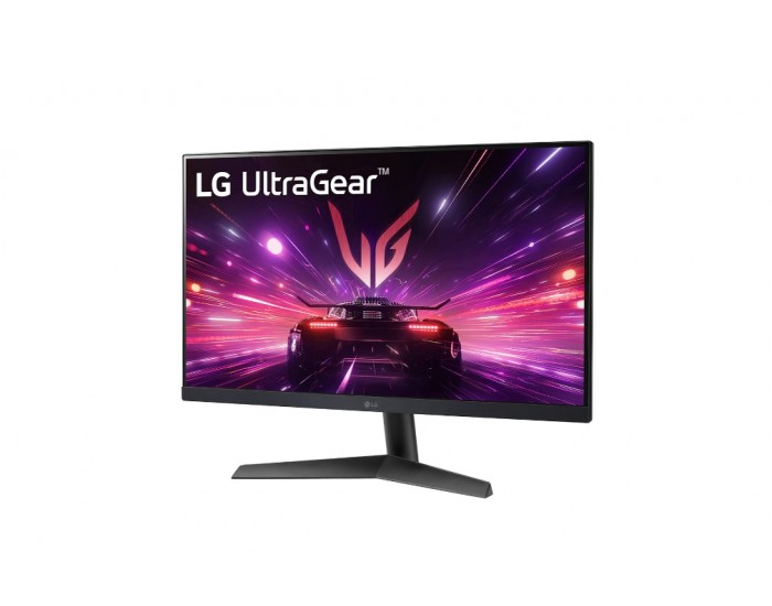 Монитор LG 24GN60F-B, UltraGear, 23.8" IPS, AG, 1ms GtG, 180Hz, 1000:1, 300cd/m2, Full HD 1920x1080, NVIDIA G-SYNC, Radeon FreeSync, HDR 10, sRGB 99%, HDMI, DisplayPort, Reader Mode, Headphone out, Tilt, Black