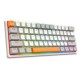 Механична RGB геймърска клавиатура Redragon Akali K642WGO-RGB - сива