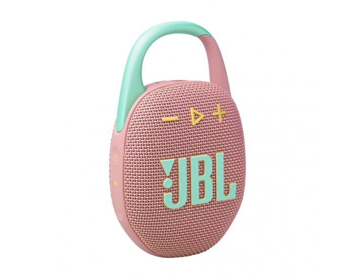 Тонколони JBL CLIP 5 PINK Ultra-portable and waterproof Speaker