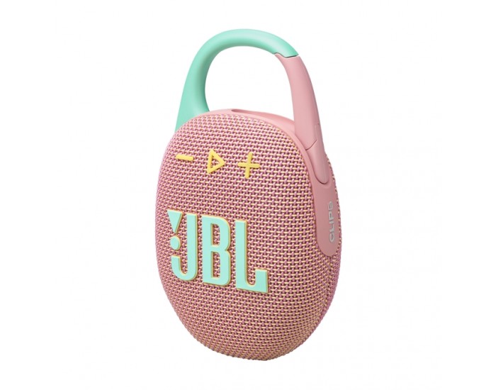 Тонколони JBL CLIP 5 PINK Ultra-portable and waterproof Speaker