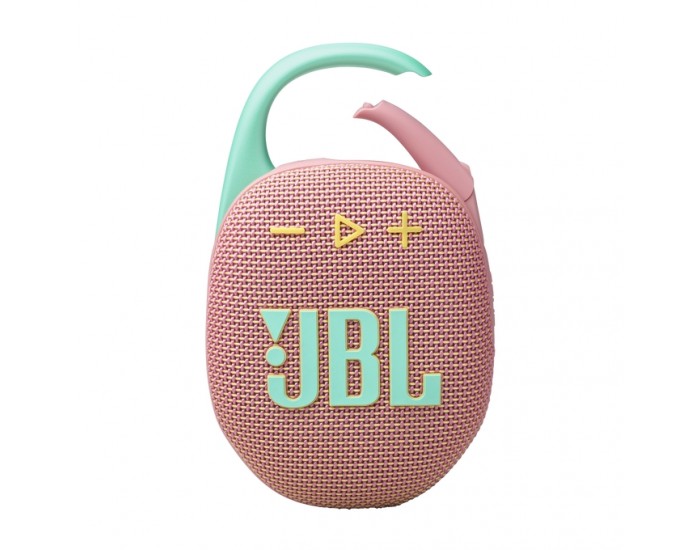 Тонколони JBL CLIP 5 PINK Ultra-portable and waterproof Speaker